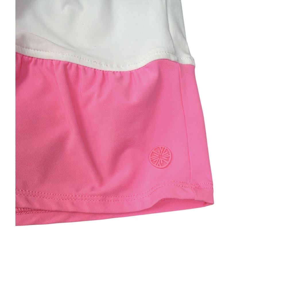Lilly Pulitzer Tennis Core Barbie Core Skort small Blokecore L Pink Blue Tiered - Picture 4 of 6